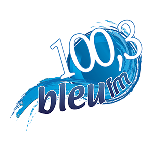 Logo de la radio Bleu FM 100.3 Sainte-Anne-des-Monts
