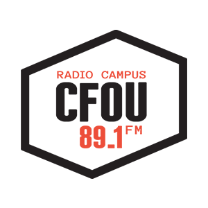 Logo de la radio CFOU FM Radio Campus