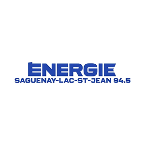 Logo de la radio Énergie 94.5 FM Saguenay-Lac-St-Jean