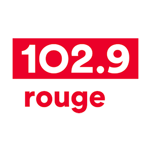 Logo de la radio Rouge 102.9 FM Rimouski